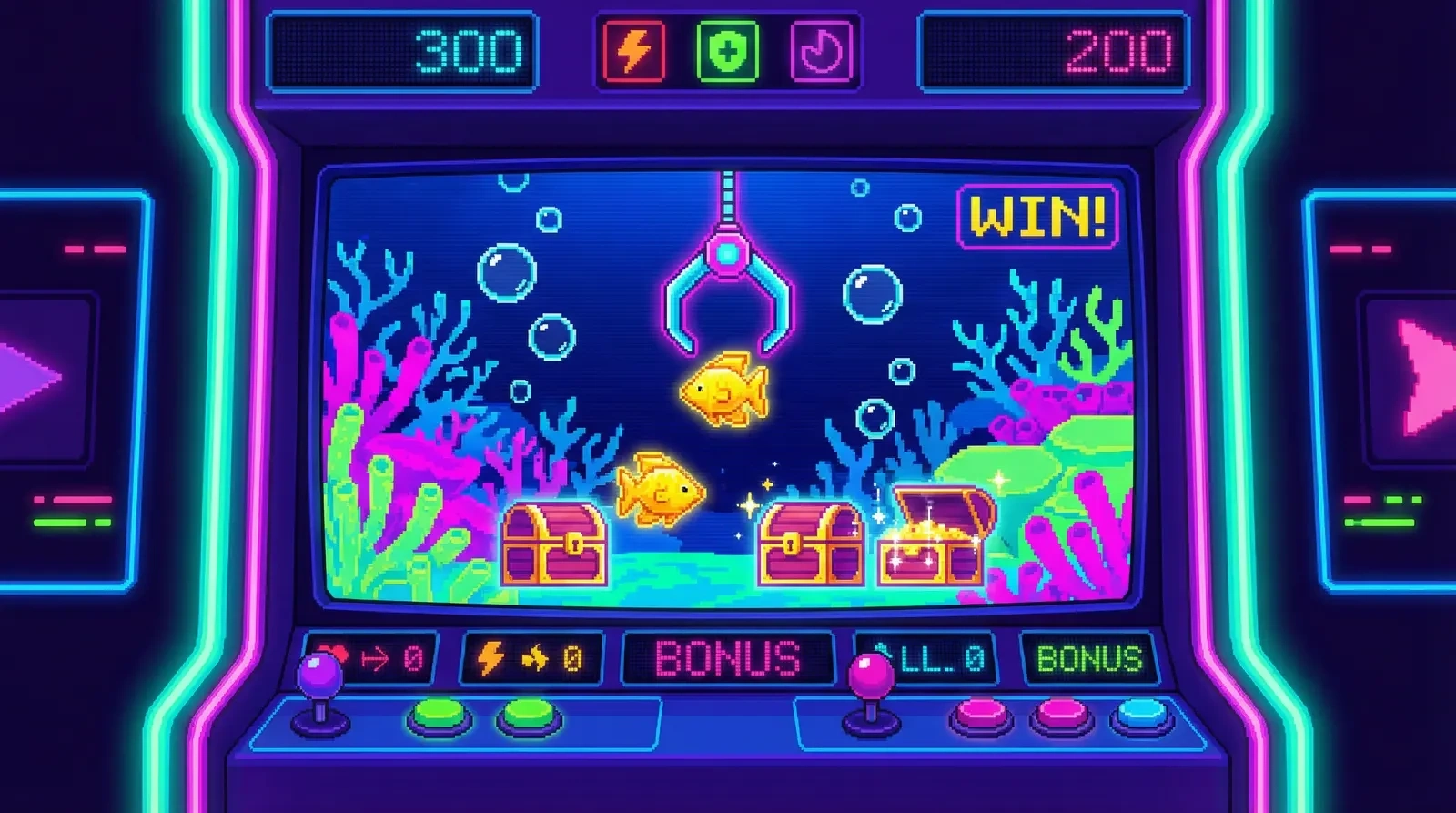 AG捕鱼游戏色彩缤纷的海底世界